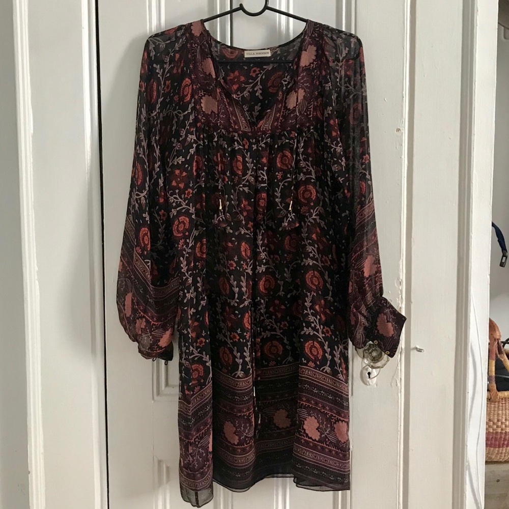Ulla Johnson silk dress Sz 0